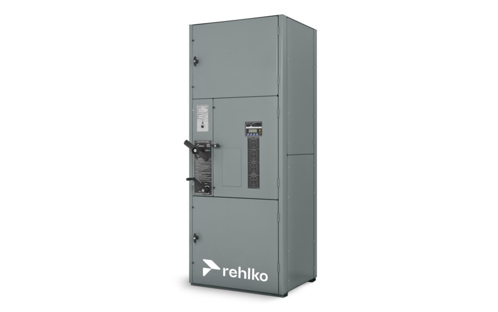 Rehlko KBC series automatic transfer switch right side view