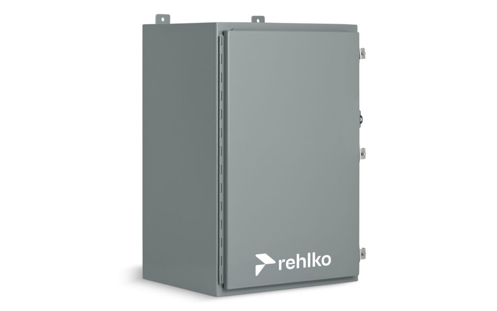 Rehlko KCS series automatic transfer switch left side view