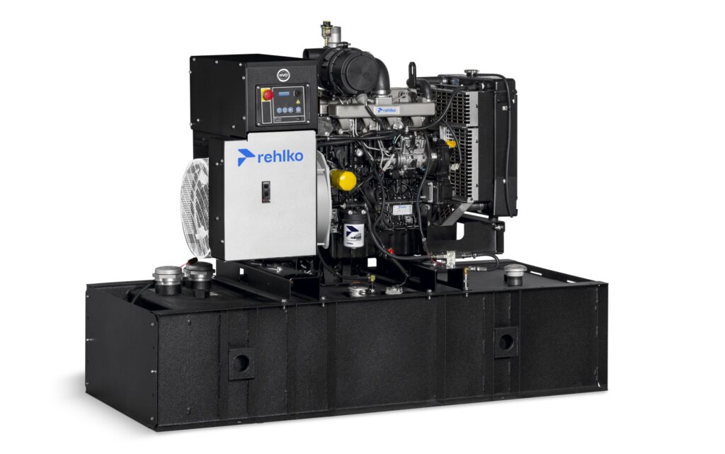 Rehlko 15REOZK diesel generator left view