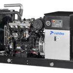 Rehlko 50REOZK diesel generator right view