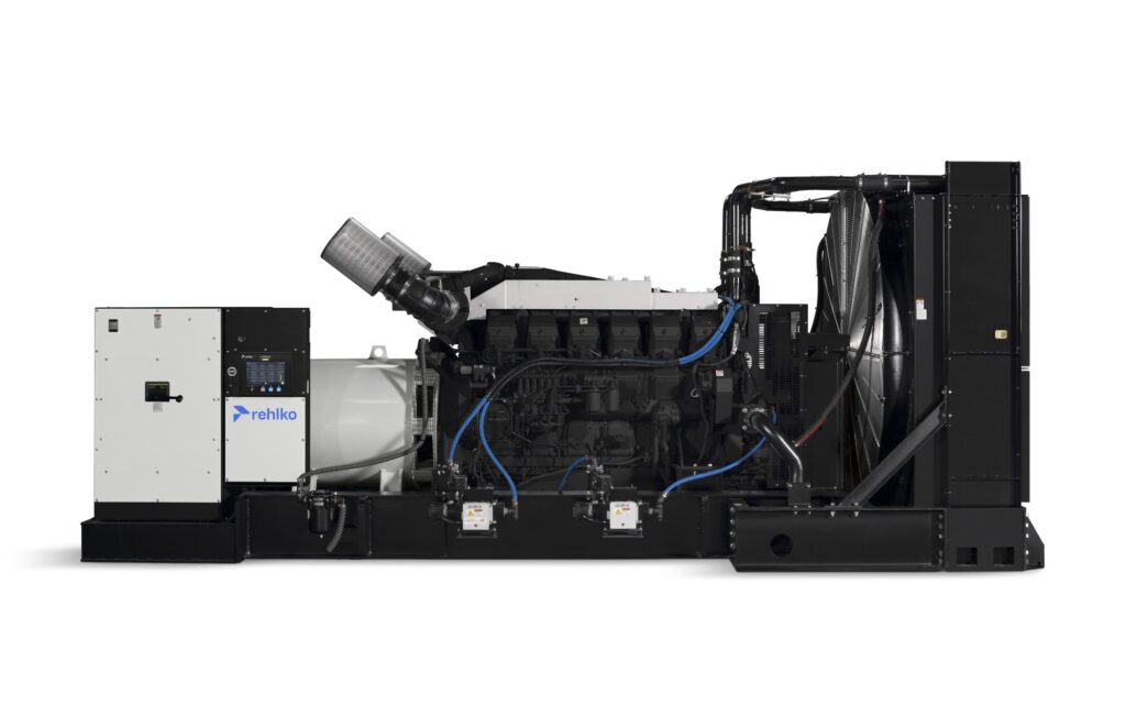Rehlko 1250REOZMD diesel generator front view