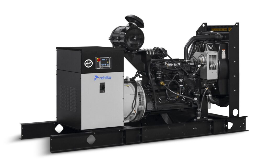 Rehlko 150REOZJF diesel generator left side view
