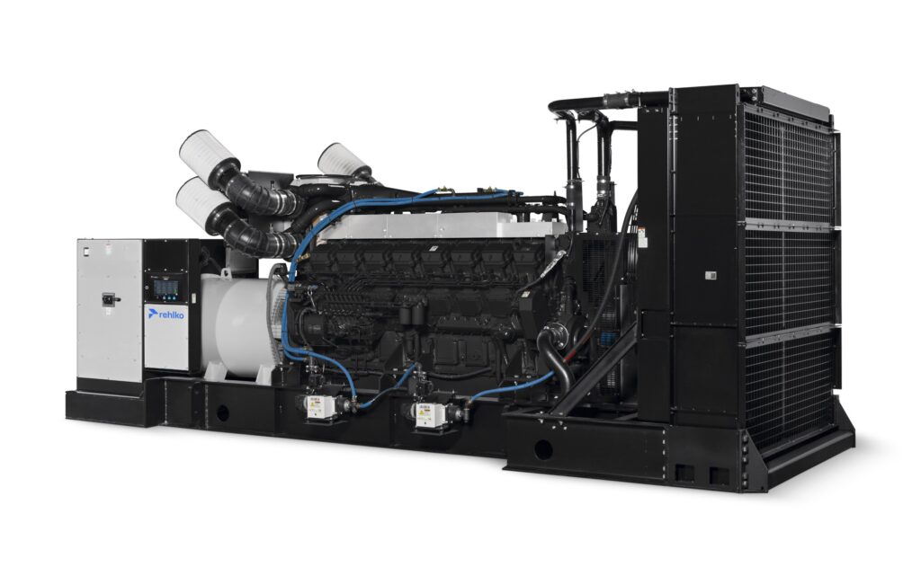 Rehlko 1600REOZMD diesel generator right side view