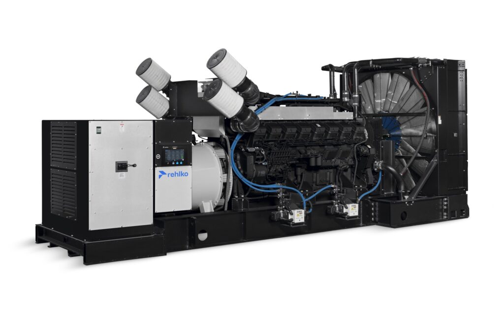 Rehlko 1600REOZMD diesel generator left side view