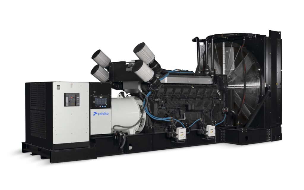 Rehlko 2000REOZMD diesel generator left side view