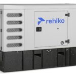 Rehlko 30REOZK4 diesel generator left view