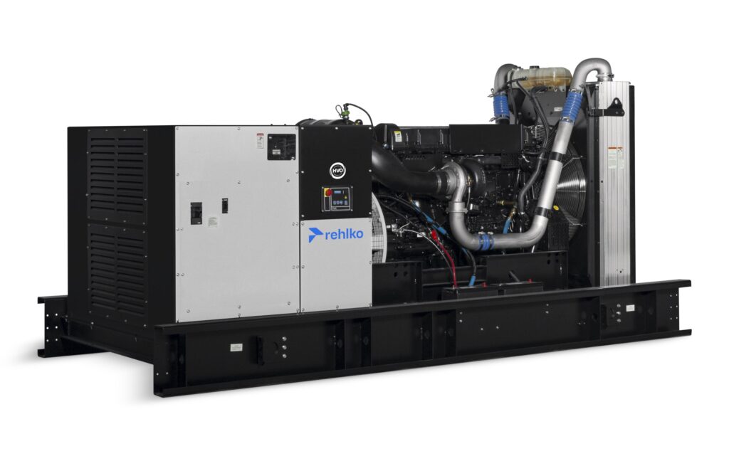 Rehlko 500REOZVC diesel generator left side view