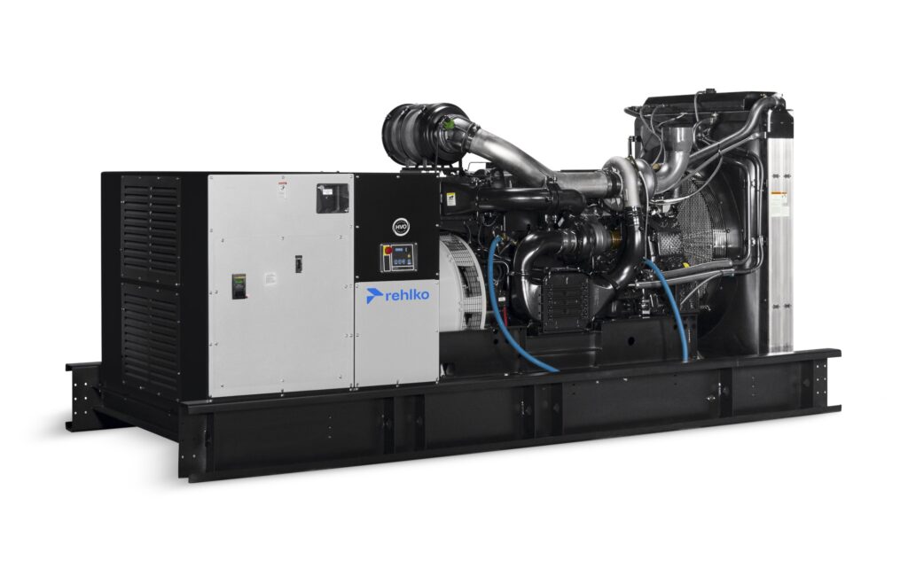 Rehlko 600REOZVB diesel generator left side view