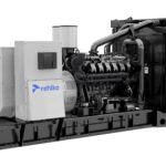 Rehlko KD1000 diesel generator left side view