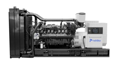 Rehlko KD1250 diesel generator front view