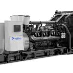 Rehlko KD1500 diesel generator left side view