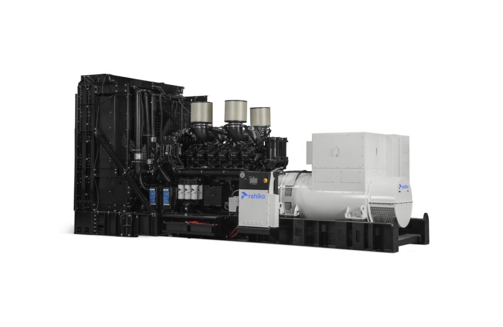 Rehlko KD2000 diesel generator right side view
