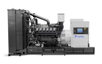 Rehlko KD900 diesel generator front view