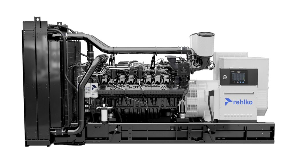 Rehlko KD1350 diesel generator front view