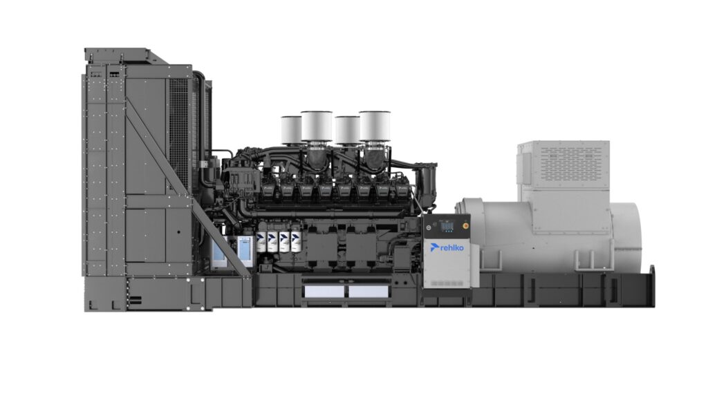 Rehlko KD3250 diesel generator front view