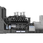 Rehlko KD3250 diesel generator front view