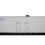 Rehlko KD3250 diesel generator front view with enclosure