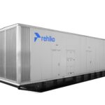 Rehlko KD3250 diesel generator with enclosure left view