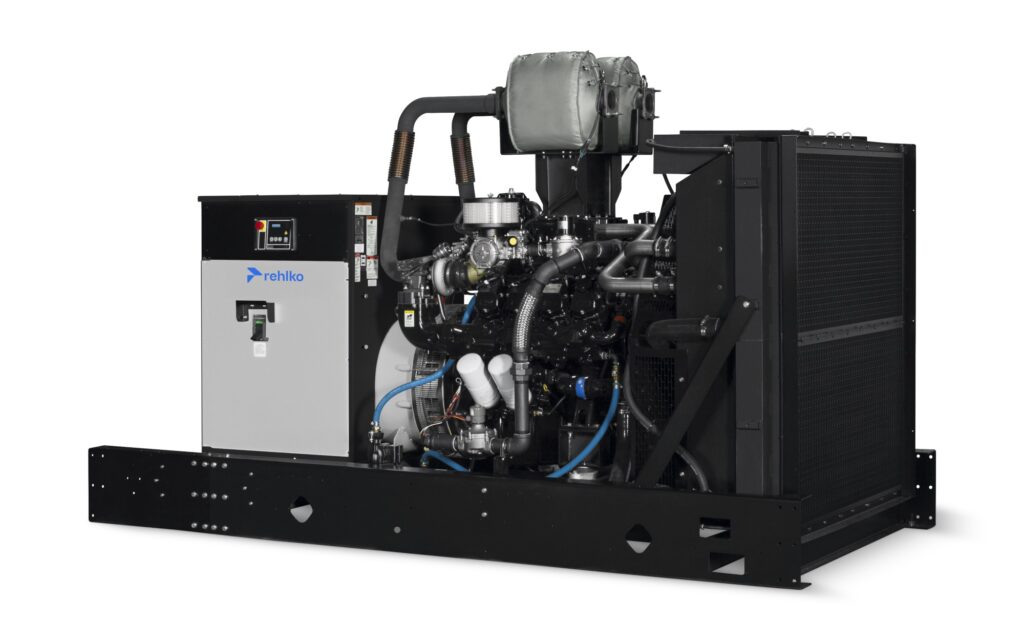 Rehlko 300REZXC natural gas generator right side view