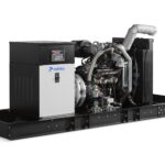 Rehlko KG100 natural gas generator left side view