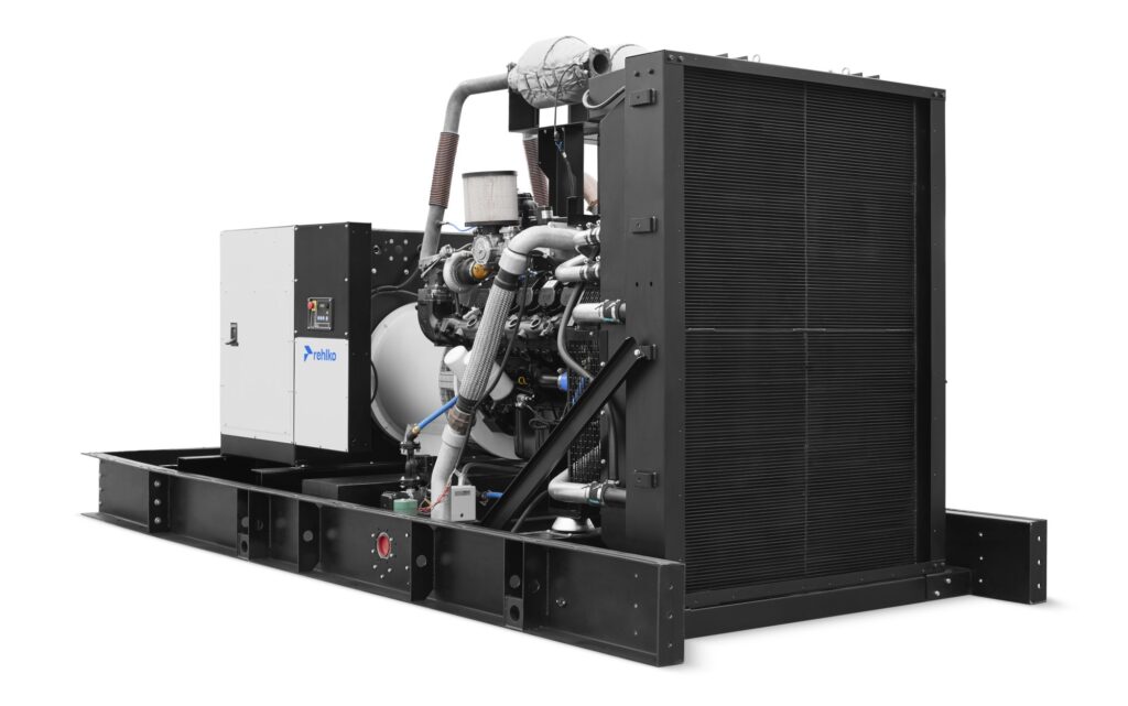 Rehlko 300REZXD natural gas generator right side view