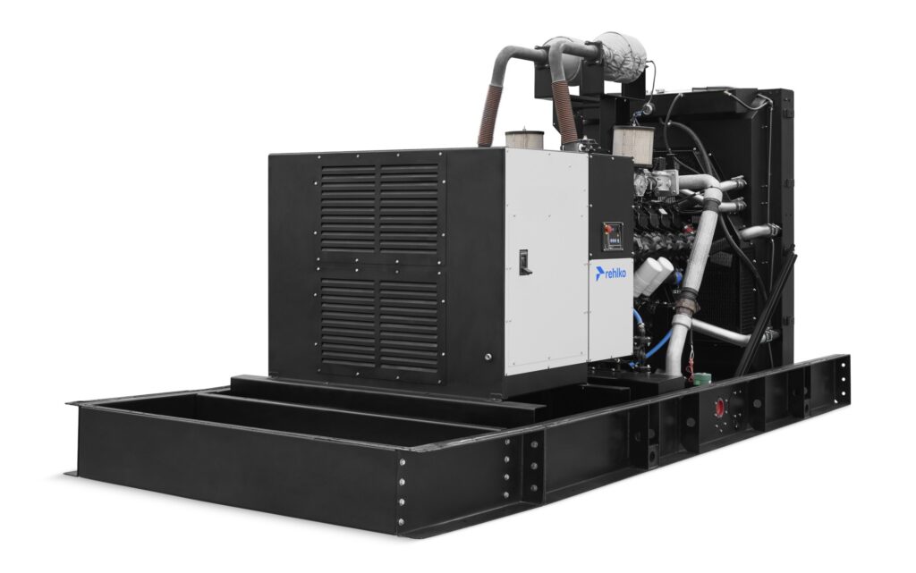 Rehlko 300REZXD natural gas generator left side view