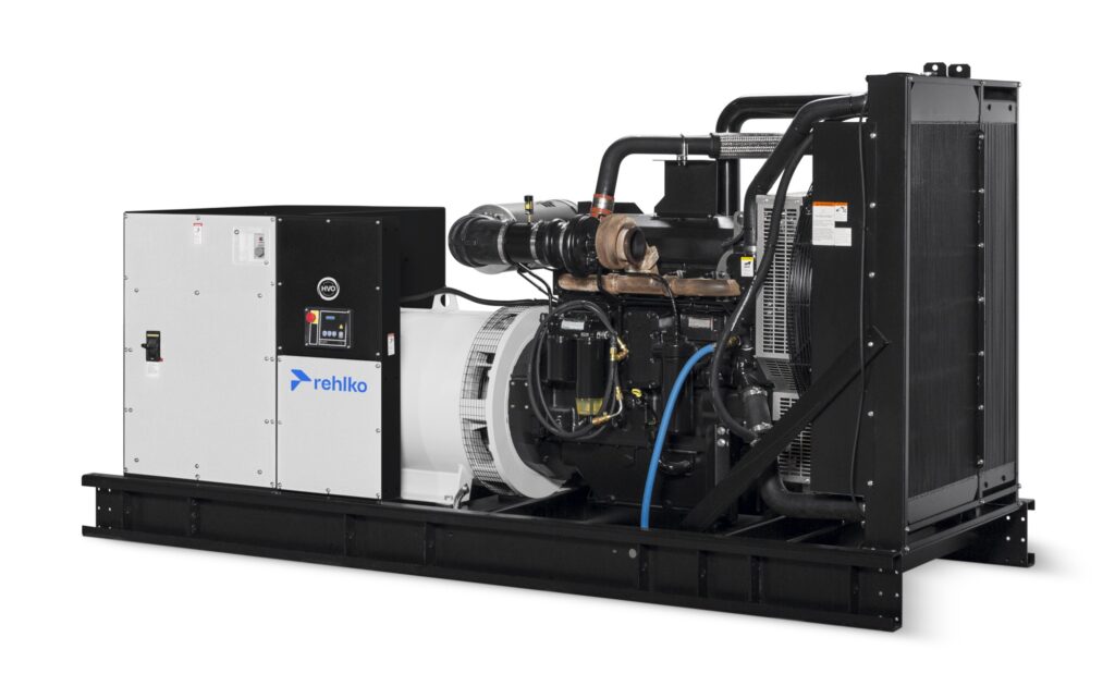 Rehlko 400REOZJC diesel generator right side view