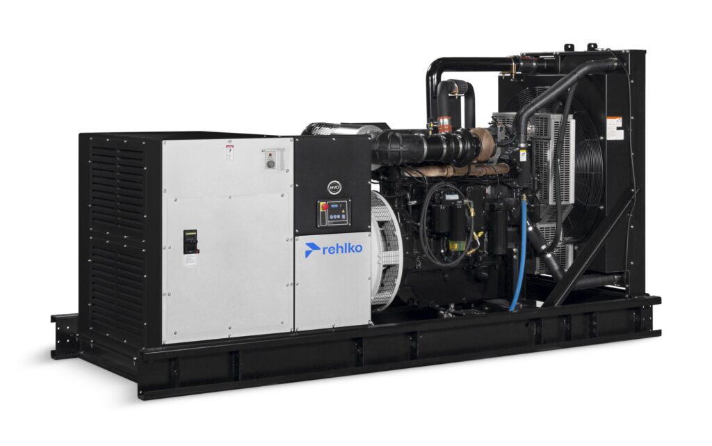 Rehlko 400REOZJD diesel generator left side view
