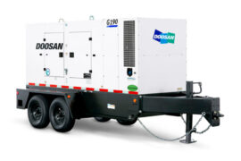 Doosan G190 towable generator