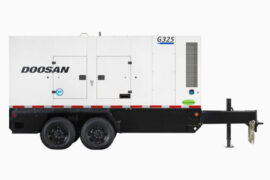 Doosan G325 towable generator