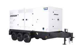 Doosan G570 towable generator