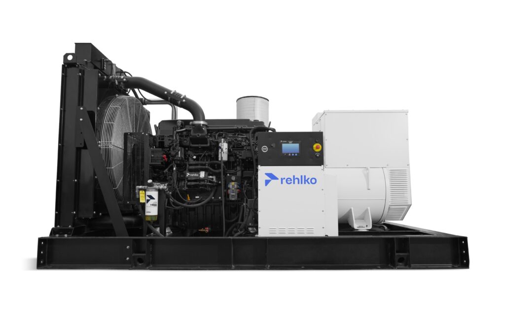 Rehlko KD700 diesel generator front view