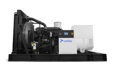 Rehlko KD750 diesel generator front view