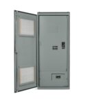 Rehlko KUS series automatic transfer switch front view door open