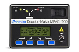 Rehlko Decision-Maker MPAC 1500 controller panel