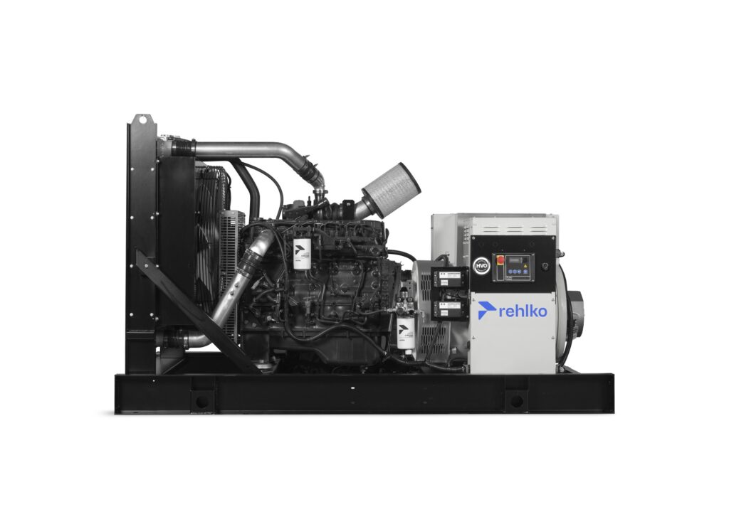 Rehlko KD180 diesel generator front view