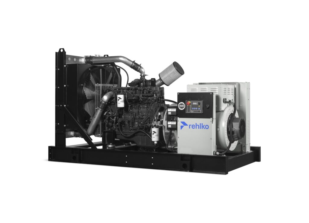 Rehlko KD180 diesel generator right side view
